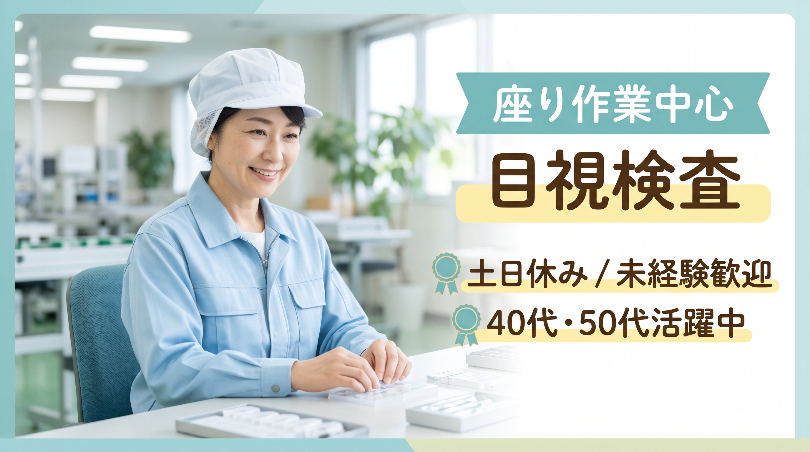 派遣社員 製造・軽作業の求人情報イメージ1