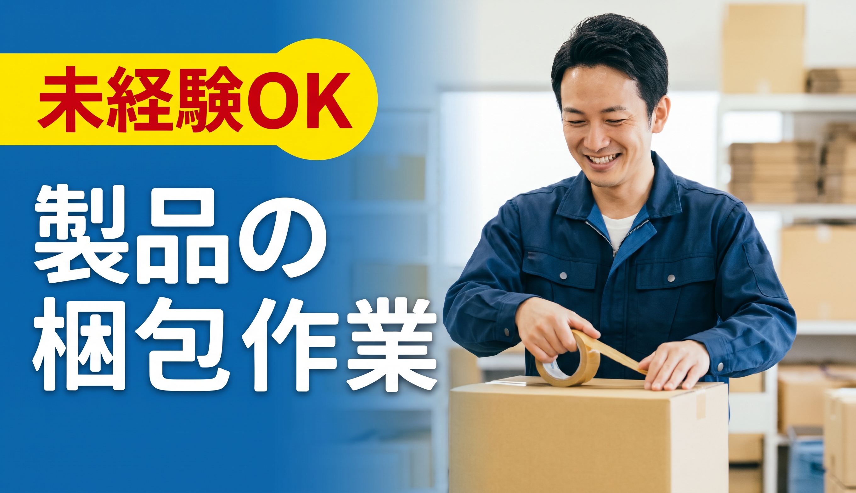 派遣社員 製造・軽作業 物流・配送・倉庫管理求人イメージ